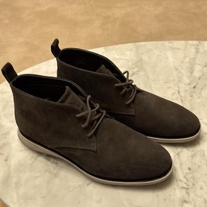 Cole Haan 11M Grand Evolution Grey Suede Chukka Gray